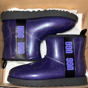 UGG Glossy Purple Boots